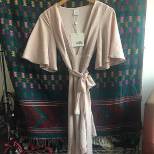 Selfie Leslie Blush Shimmer Dress
